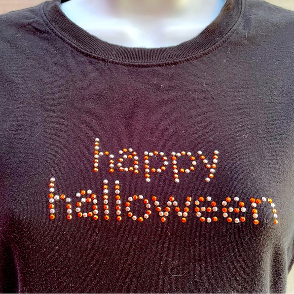 Happy Halloween t shirt L - Picture 2 of 3